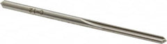 Made in USA - #27 High Speed Steel 4 Flute Chucking Reamer - Eagle Tool & Supply