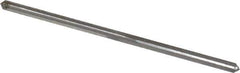 Made in USA - #40 High Speed Steel 4 Flute Chucking Reamer - Straight Flute, 0.098" Straight Shank, 7/8" Flute Length, 2-3/8" OAL - Eagle Tool & Supply