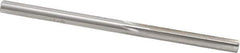 Made in USA - 13/64" High Speed Steel 6 Flute Chucking Reamer - Straight Flute, 13/64" Straight Shank, 1-1/4" Flute Length, 3-5/8" OAL - Eagle Tool & Supply