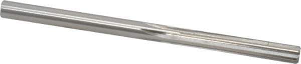 Made in USA - 15/64" High Speed Steel 6 Flute Chucking Reamer - Straight Flute, 15/64" Straight Shank, 1-1/2" Flute Length, 3-7/8" OAL - Eagle Tool & Supply