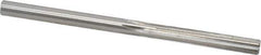 Made in USA - 15/64" High Speed Steel 6 Flute Chucking Reamer - Straight Flute, 15/64" Straight Shank, 1-1/2" Flute Length, 3-7/8" OAL - Eagle Tool & Supply
