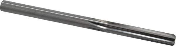 Made in USA - 9/32" High Speed Steel 6 Flute Chucking Reamer - Straight Flute, 9/32" Straight Shank, 1-1/2" Flute Length, 4-1/4" OAL - Eagle Tool & Supply