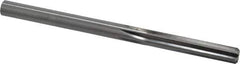 Made in USA - 9/32" High Speed Steel 6 Flute Chucking Reamer - Straight Flute, 9/32" Straight Shank, 1-1/2" Flute Length, 4-1/4" OAL - Eagle Tool & Supply