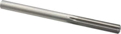 Made in USA - 11/32" High Speed Steel 6 Flute Chucking Reamer - Straight Flute, 11/32" Straight Shank, 1-1/2" Flute Length, 4-3/4" OAL - Eagle Tool & Supply