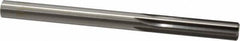 Made in USA - 25/64" High Speed Steel 6 Flute Chucking Reamer - Straight Flute, 25/64" Straight Shank, 1-3/4" Flute Length, 5-1/8" OAL - Eagle Tool & Supply