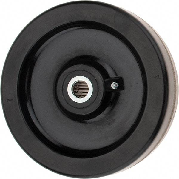 Hamilton - 8 Inch Diameter x 2 Inch Wide, Phenolic Caster Wheel - 1,400 Lb. Capacity, 2-3/16 Inch Hub Length, 3/4 Inch Axle Diameter, Straight Roller Bearing - Eagle Tool & Supply