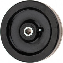 Hamilton - 8 Inch Diameter x 2 Inch Wide, Phenolic Caster Wheel - 1,400 Lb. Capacity, 2-3/16 Inch Hub Length, 3/4 Inch Axle Diameter, Straight Roller Bearing - Eagle Tool & Supply