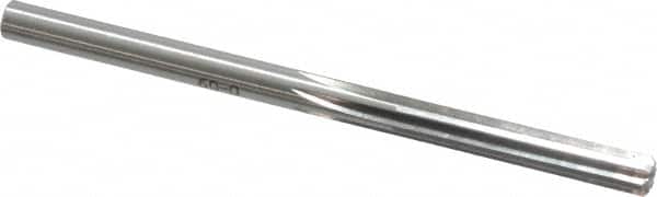 Made in USA - Letter C High Speed Steel 6 Flute Chucking Reamer - Eagle Tool & Supply