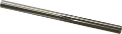 Made in USA - Letter H High Speed Steel 6 Flute Chucking Reamer - Straight Flute, 0.266" Straight Shank, 1-1/2" Flute Length, 4-1/8" OAL - Eagle Tool & Supply