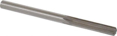 Made in USA - Letter S High Speed Steel 6 Flute Chucking Reamer - Straight Flute, 0.348" Straight Shank, 1-3/4" Flute Length, 4-7/8" OAL - Eagle Tool & Supply