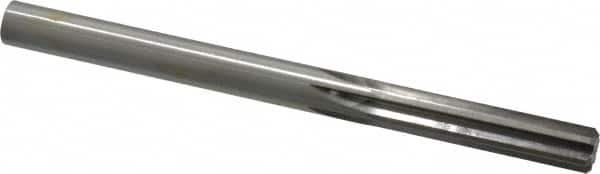 Made in USA - Letter W High Speed Steel 6 Flute Chucking Reamer - Eagle Tool & Supply