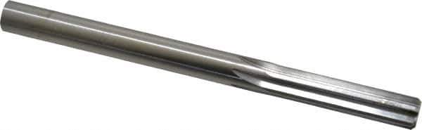 Made in USA - Letter Y High Speed Steel 6 Flute Chucking Reamer - Straight Flute, 0.404" Straight Shank, 1-3/4" Flute Length, 5-1/4" OAL - Eagle Tool & Supply