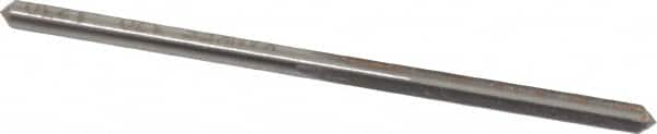 Made in USA - 0.123" High Speed Steel 4 Flute Dowel Pin Chucking Reamer - Eagle Tool & Supply