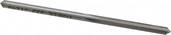 Made in USA - 0.124" High Speed Steel 4 Flute Chucking Reamer - Eagle Tool & Supply