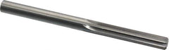 Made in USA - 0.373" High Speed Steel 6 Flute Chucking Reamer - Straight Flute, 0.373" Straight Shank, 1-3/4" Flute Length, 5" OAL - Eagle Tool & Supply