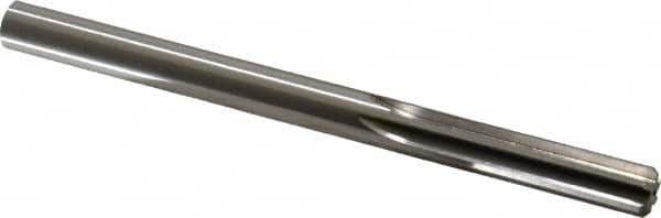 Made in USA - 0.3745" High Speed Steel 6 Flute Dowel Pin Chucking Reamer - Eagle Tool & Supply