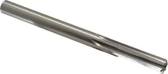 Made in USA - 0.4365" High Speed Steel 6 Flute Chucking Reamer - Straight Flute, 0.4365" Straight Shank, 1-3/4" Flute Length, 5-1/2" OAL - Eagle Tool & Supply