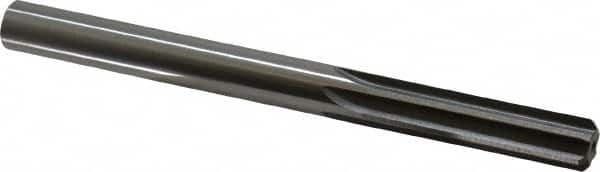 Made in USA - 0.499" High Speed Steel 6 Flute Chucking Reamer - Eagle Tool & Supply