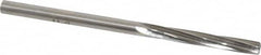 Made in USA - #9 High Speed Steel 6 Flute Chucking Reamer - Eagle Tool & Supply