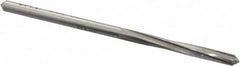 Made in USA - #27 High Speed Steel 4 Flute Chucking Reamer - Eagle Tool & Supply