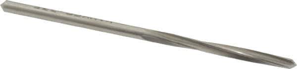 Made in USA - #39 High Speed Steel 4 Flute Chucking Reamer - Spiral Flute, 0.0995" Straight Shank, 7/8" Flute Length, 2-3/8" OAL - Eagle Tool & Supply
