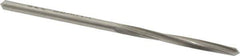Made in USA - #39 High Speed Steel 4 Flute Chucking Reamer - Spiral Flute, 0.0995" Straight Shank, 7/8" Flute Length, 2-3/8" OAL - Eagle Tool & Supply
