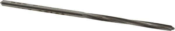 Made in USA - #49 High Speed Steel 4 Flute Chucking Reamer - Spiral Flute, 0.073" Straight Shank, 3/4" Flute Length, 2" OAL - Eagle Tool & Supply