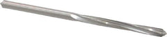 Made in USA - 9/64" High Speed Steel 4 Flute Chucking Reamer - Spiral Flute, 9/64" Straight Shank, 1" Flute Length, 2-7/8" OAL - Eagle Tool & Supply