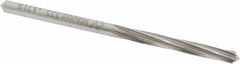 Made in USA - 11/64" High Speed Steel 6 Flute Chucking Reamer - Eagle Tool & Supply