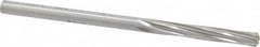 Made in USA - 3/16" High Speed Steel 6 Flute Chucking Reamer - Eagle Tool & Supply