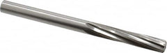 Made in USA - 25/64" High Speed Steel 6 Flute Chucking Reamer - Eagle Tool & Supply