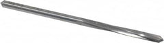 Made in USA - 0.124" High Speed Steel 4 Flute Chucking Reamer - Eagle Tool & Supply