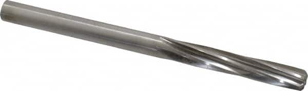 Made in USA - 0.3105" High Speed Steel 6 Flute Dowel Pin Chucking Reamer - Eagle Tool & Supply