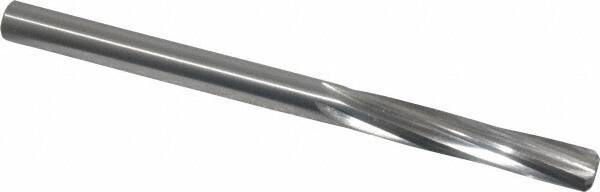 Made in USA - 0.3135" High Speed Steel 6 Flute Chucking Reamer - Spiral Flute, 0.3135" Straight Shank, 1-1/2" Flute Length, 4-1/2" OAL - Eagle Tool & Supply