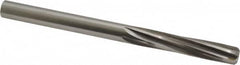 Made in USA - 0.373" High Speed Steel 6 Flute Dowel Pin Chucking Reamer - Eagle Tool & Supply