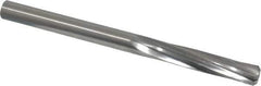 Made in USA - 3/8" High Speed Steel 6 Flute Chucking Reamer - Spiral Flute, 3/8" Straight Shank, 1-3/4" Flute Length, 5" OAL - Eagle Tool & Supply