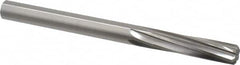 Made in USA - 0.4385" High Speed Steel 6 Flute Chucking Reamer - Eagle Tool & Supply