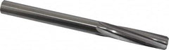 Made in USA - 0.499" High Speed Steel 6 Flute Chucking Reamer - Eagle Tool & Supply