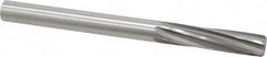 Made in USA - 0.501" High Speed Steel 6 Flute Chucking Reamer - Eagle Tool & Supply