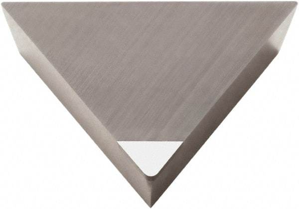 Seco - TPGN321 L1 Grade PCD20 Polycrystalline Diamond (PCD) Turning Insert - 60° Triangle, 3/8" Inscr Circle, 1/8" Thick, 1/64" Corner Radius - Eagle Tool & Supply