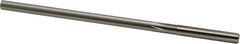 Made in USA - 17/64" Cobalt 6 Flute Chucking Reamer - Straight Flute, 1/4" Straight Shank, 1-1/2" Flute Length, 6" OAL - Eagle Tool & Supply