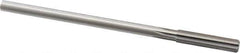 Made in USA - 21/64" Cobalt 6 Flute Chucking Reamer - Straight Flute, 0.2792" Straight Shank, 1-1/2" Flute Length, 6" OAL - Eagle Tool & Supply
