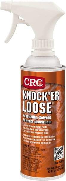 CRC - 13 oz Trigger Spray Can Nondrying Film Penetrant/Lubricant - Reddish, Food Grade - Eagle Tool & Supply