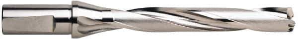 Guhring - 32 to 34.5mm Diam, 7xD, 238mm Max Depth, 32mm Shank Diam, 278mm Flute, 342mm OAL, Replaceable Tip Drill - RT 800 WP Insert, 5.2 Seat Size, Series 5248 - Eagle Tool & Supply