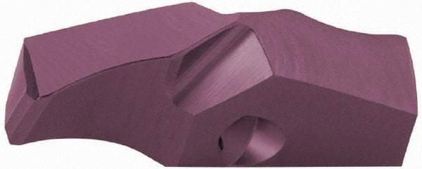 Guhring - Series 2485, 40.5mm Diam Grade FIREX 140° Replaceable Drill Tip - Carbide, TiN/TiAlN Finish, 6.2 Seat Size, Through Coolant - Eagle Tool & Supply