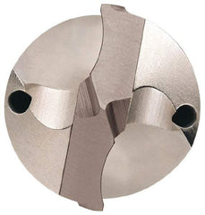 Guhring - Series 2747, 25.5mm Diam 140° Replaceable Drill Tip - Carbide, Uncoated, 3.2 Seat Size, Through Coolant - Eagle Tool & Supply