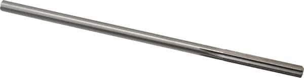 Made in USA - #1 Cobalt 6 Flute Chucking Reamer - Straight Flute, 0.2173" Straight Shank, 1-1/2" Flute Length, 6" OAL - Eagle Tool & Supply