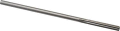 Made in USA - #1 Cobalt 6 Flute Chucking Reamer - Straight Flute, 0.2173" Straight Shank, 1-1/2" Flute Length, 6" OAL - Eagle Tool & Supply