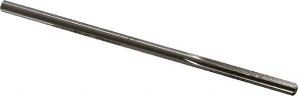 Made in USA - #13 Cobalt 6 Flute Chucking Reamer - Straight Flute, 0.1805" Straight Shank, 1-1/8" Flute Length, 4-1/2" OAL - Eagle Tool & Supply