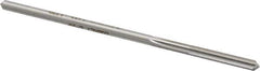 Made in USA - #16 Cobalt 6 Flute Chucking Reamer - Straight Flute, 0.1704" Straight Shank, 1-1/8" Flute Length, 4-1/2" OAL - Eagle Tool & Supply